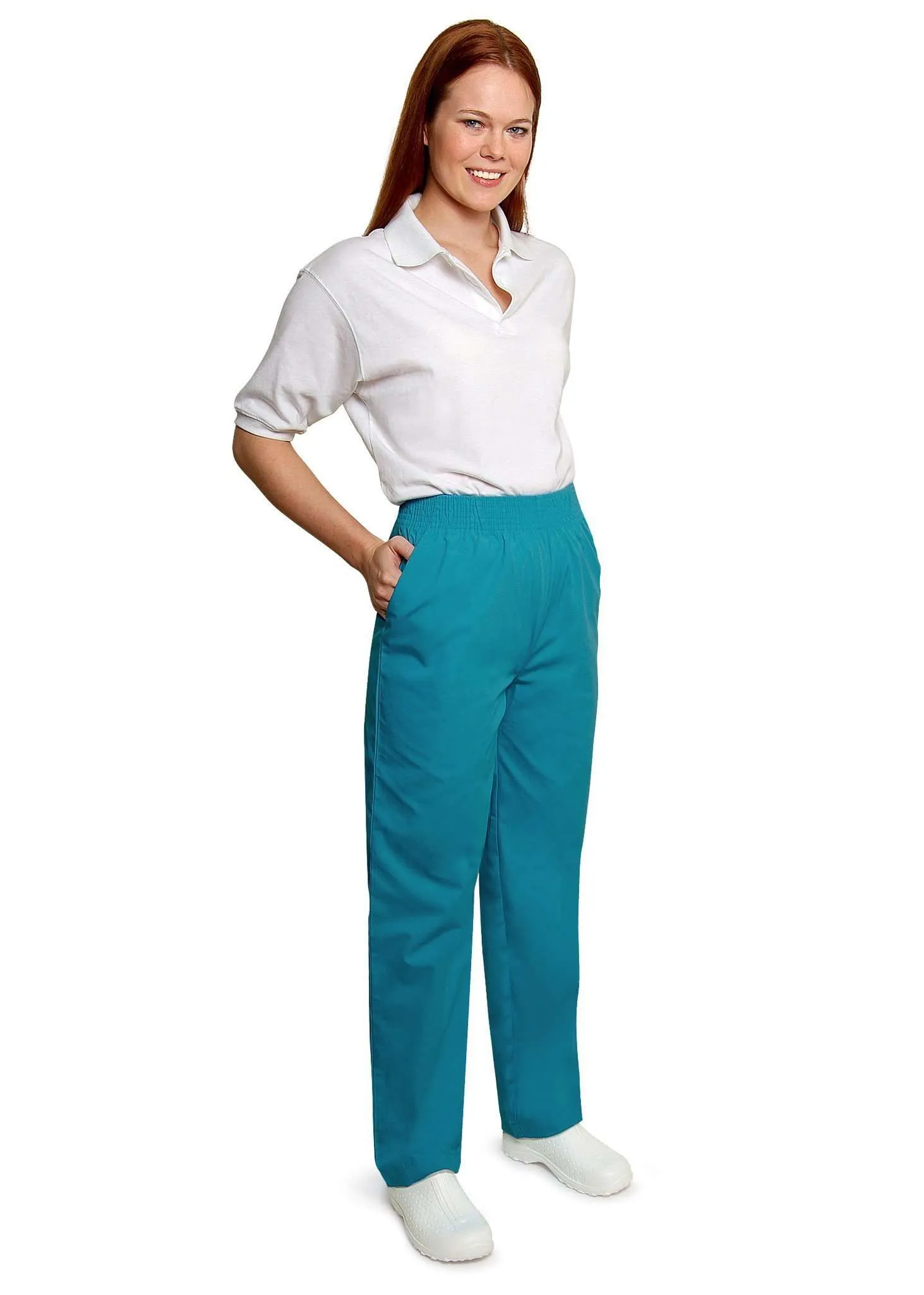 Adar Universal Classic Comfort Natural-Rise Tapered Leg Pants Tall