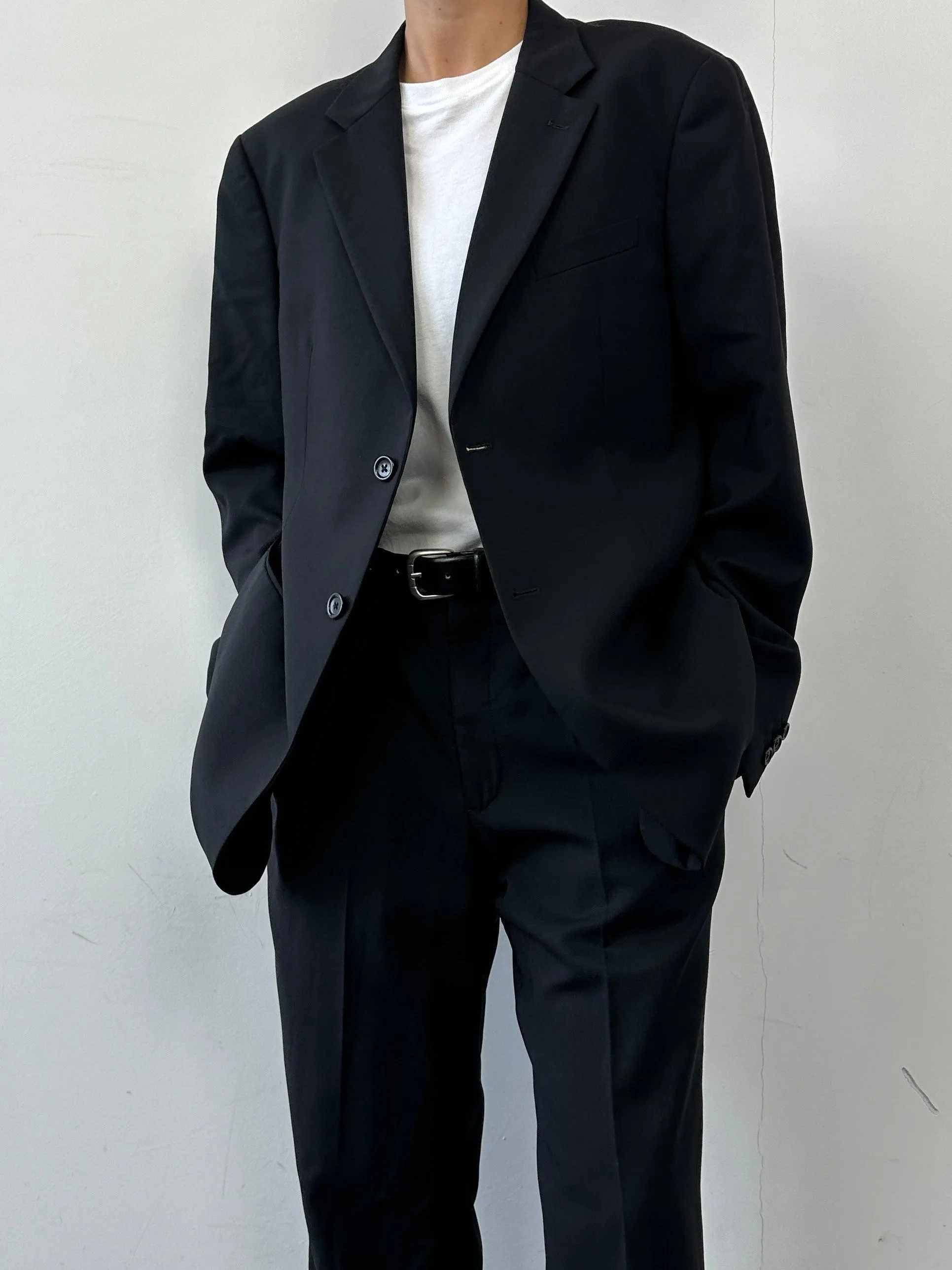 Armani Collezioni Pure Wool Single Breasted Suit - 42R/W34