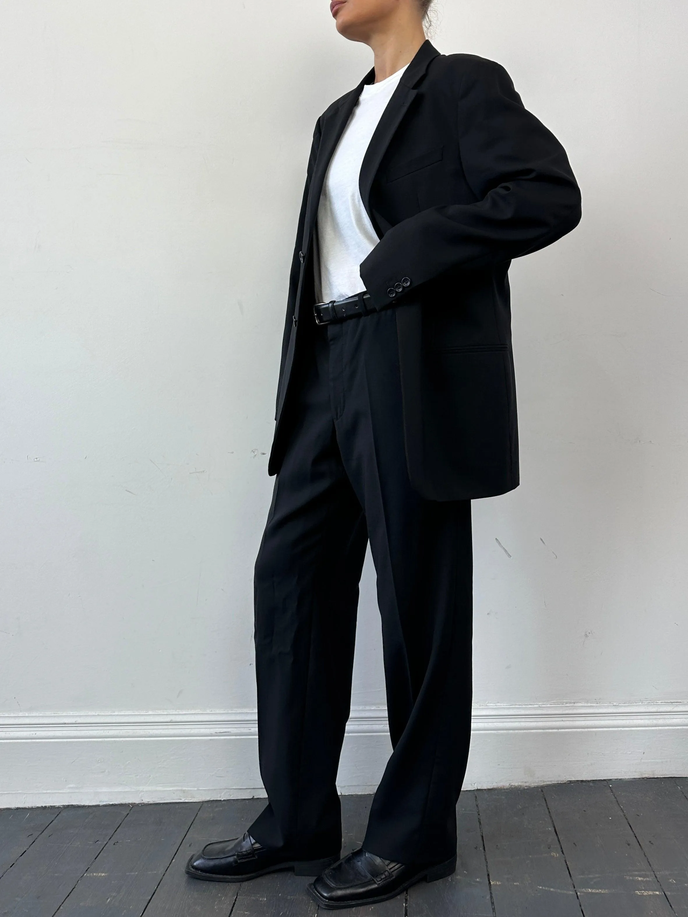 Armani Collezioni Pure Wool Single Breasted Suit - 42R/W34