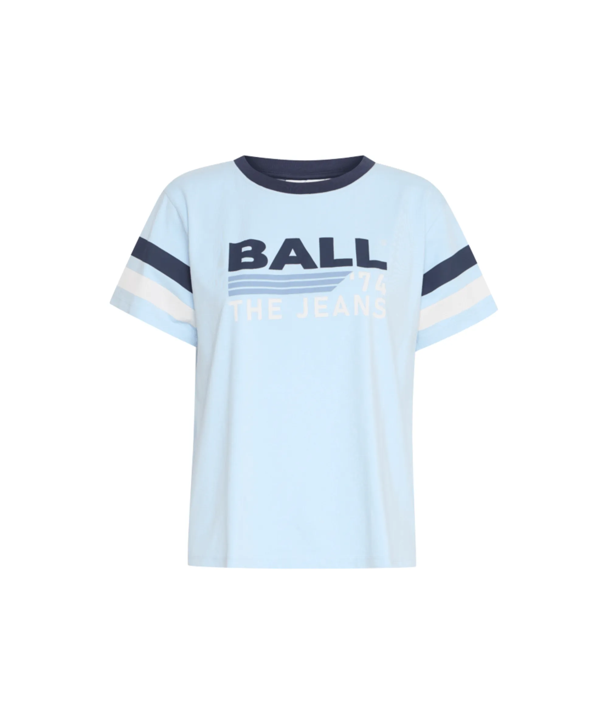 BASILVIO T-SHIRT - POWDER BLUE
