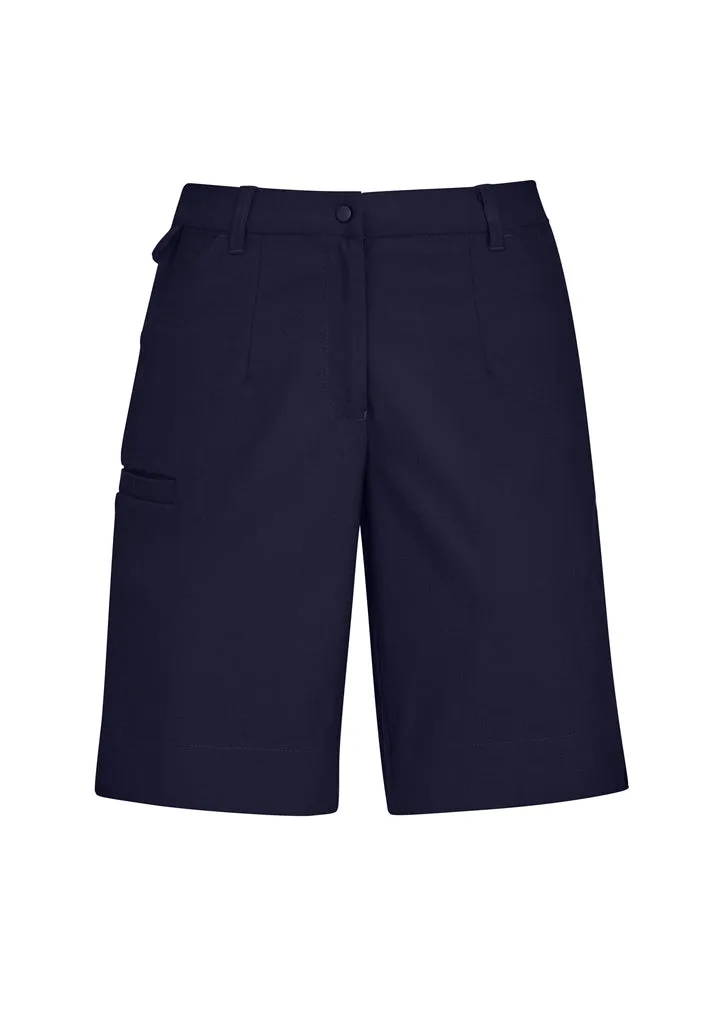 Biz Care Comfort Womens Waist Cargo Short