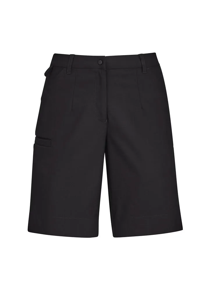 Biz Care Comfort Womens Waist Cargo Short