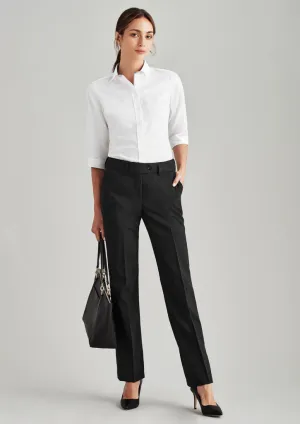Biz Corporate Womens Comfort Wool Stretch Adjustable Waist Pant (14015)