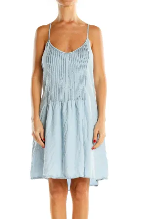 Blue Casual Slip Dress Blue Casual Slip Dress