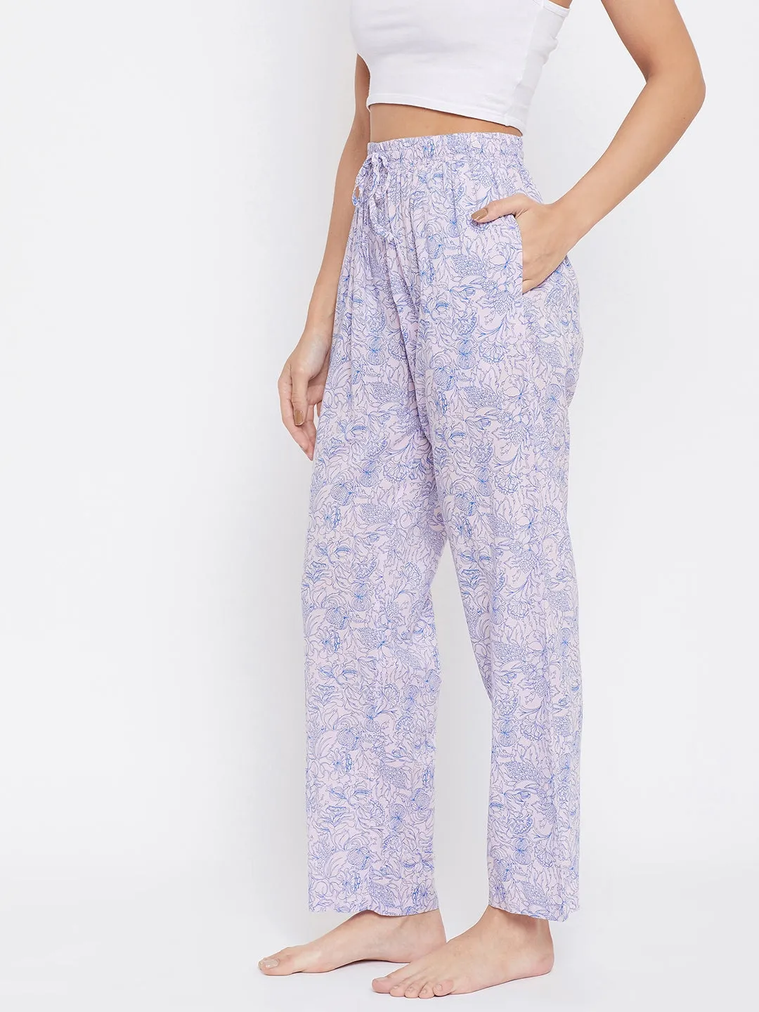 Blue Lounge Pants