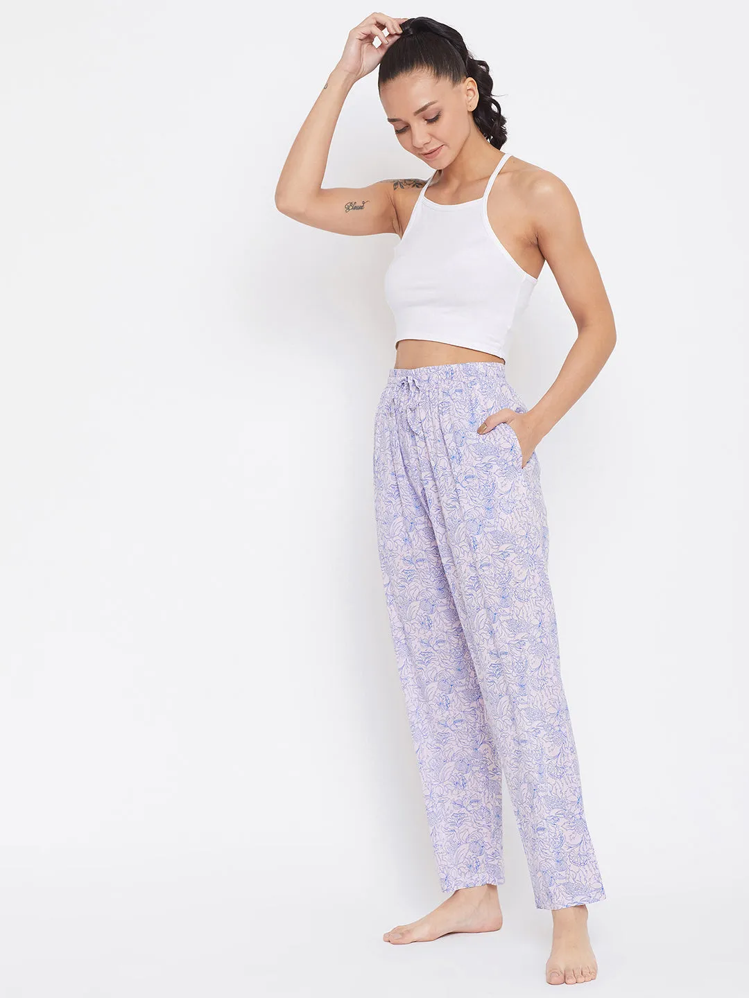 Blue Lounge Pants