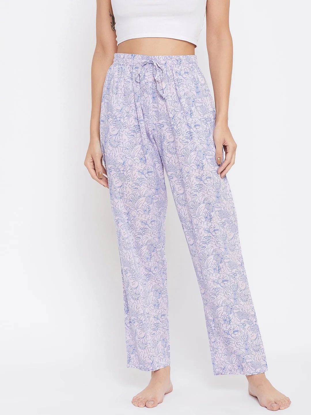 Blue Lounge Pants