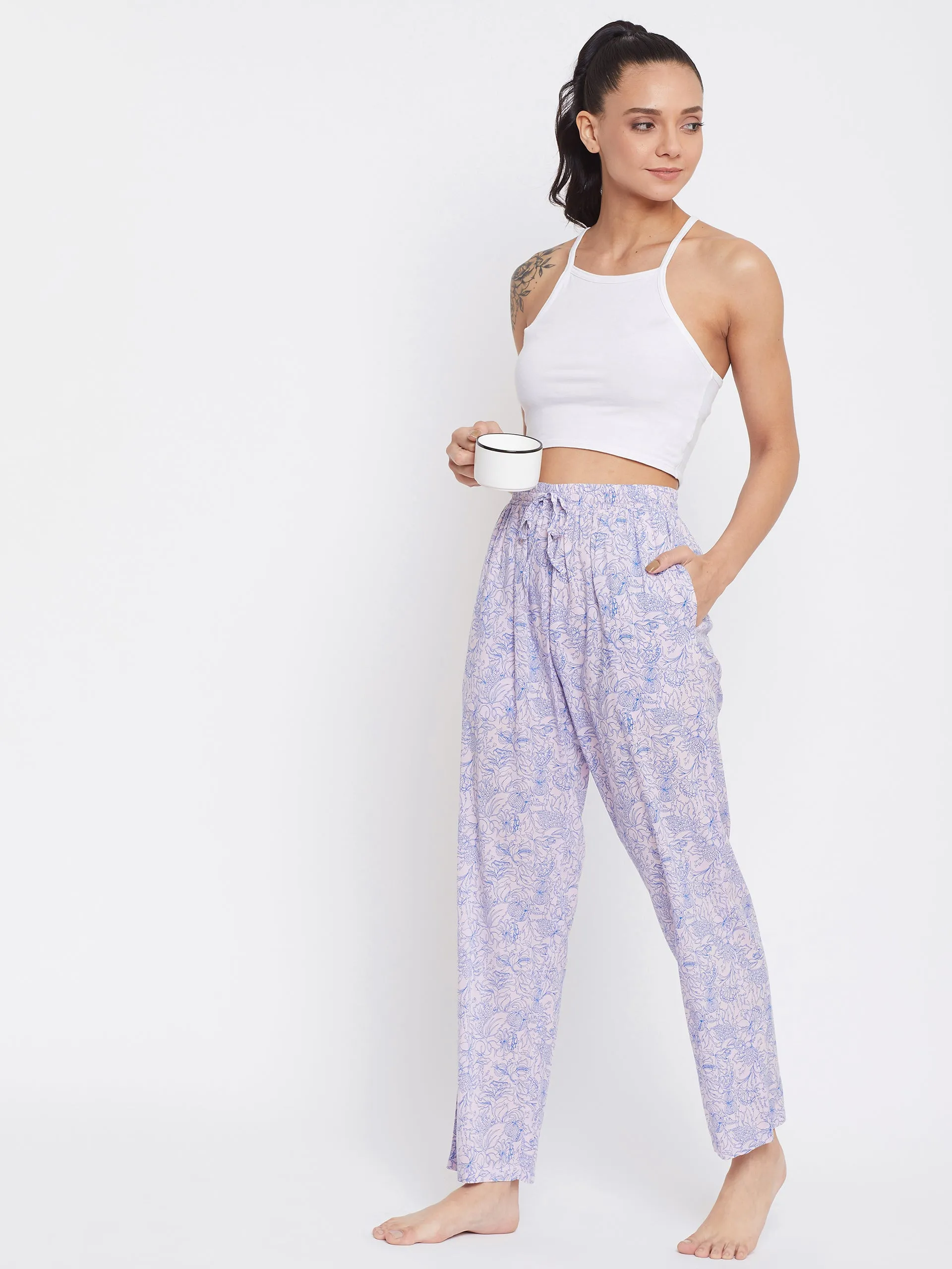 Blue Lounge Pants