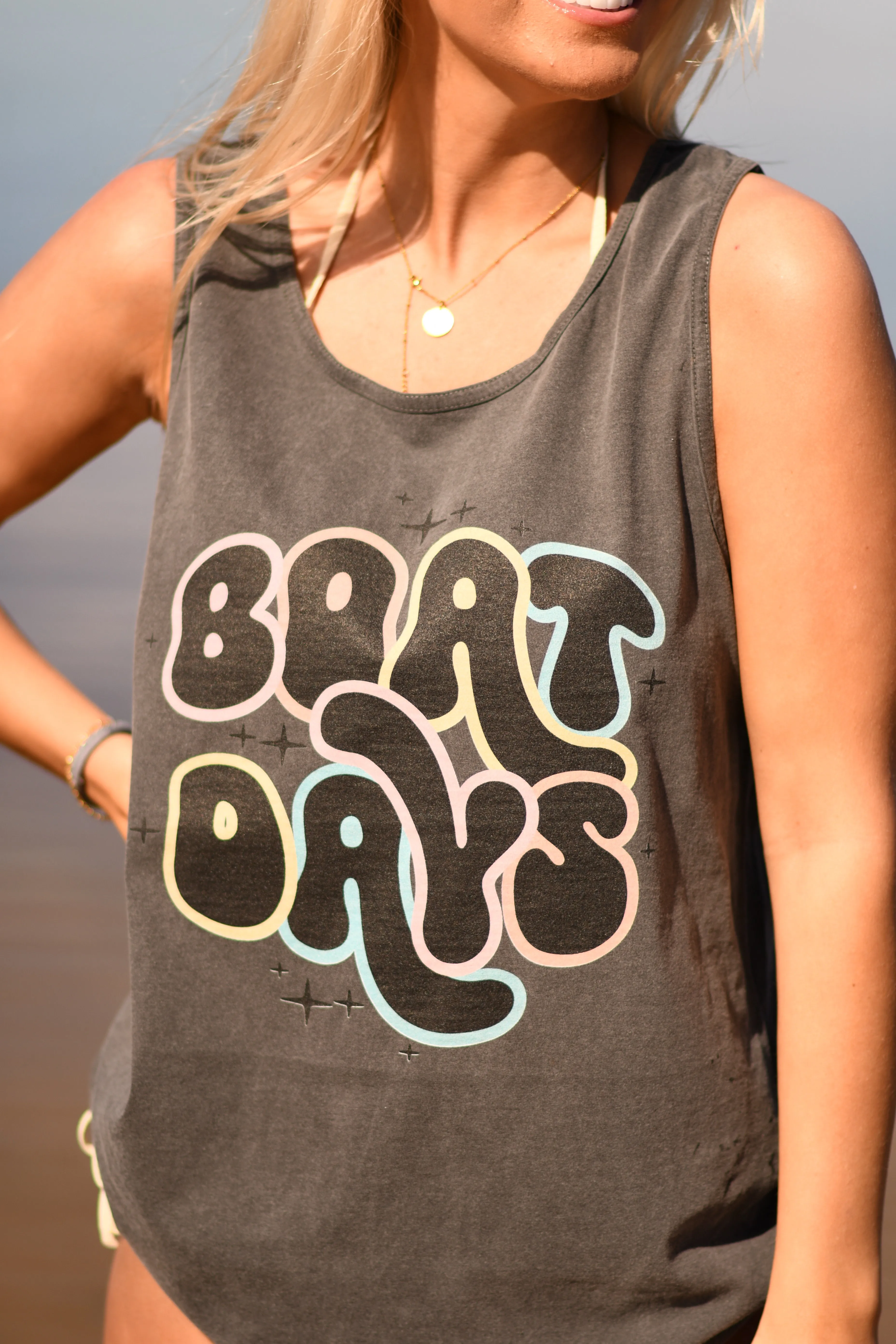 Boat days tee or tank