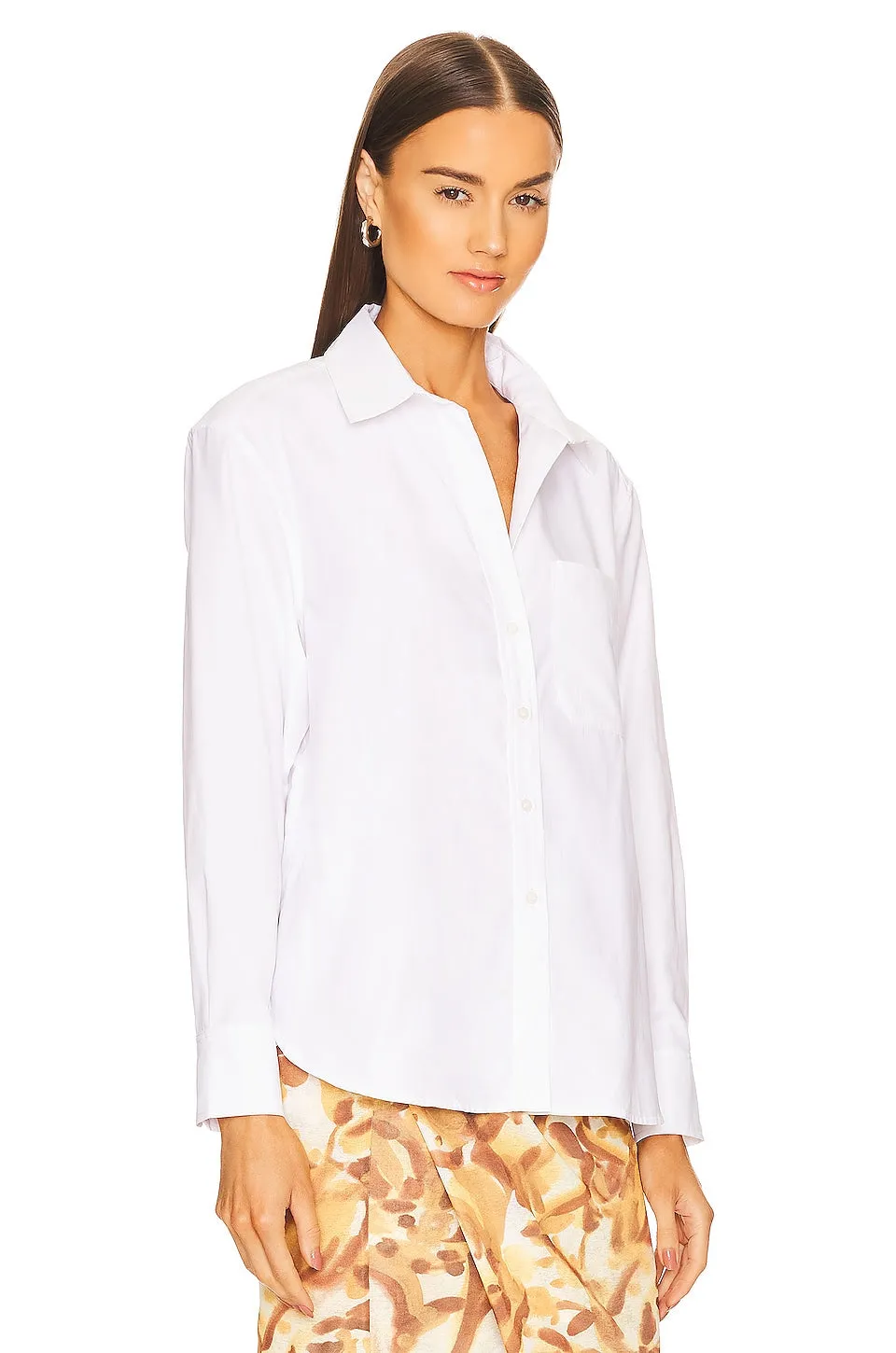 Brochu Walker Everyday Shirt in Salt White