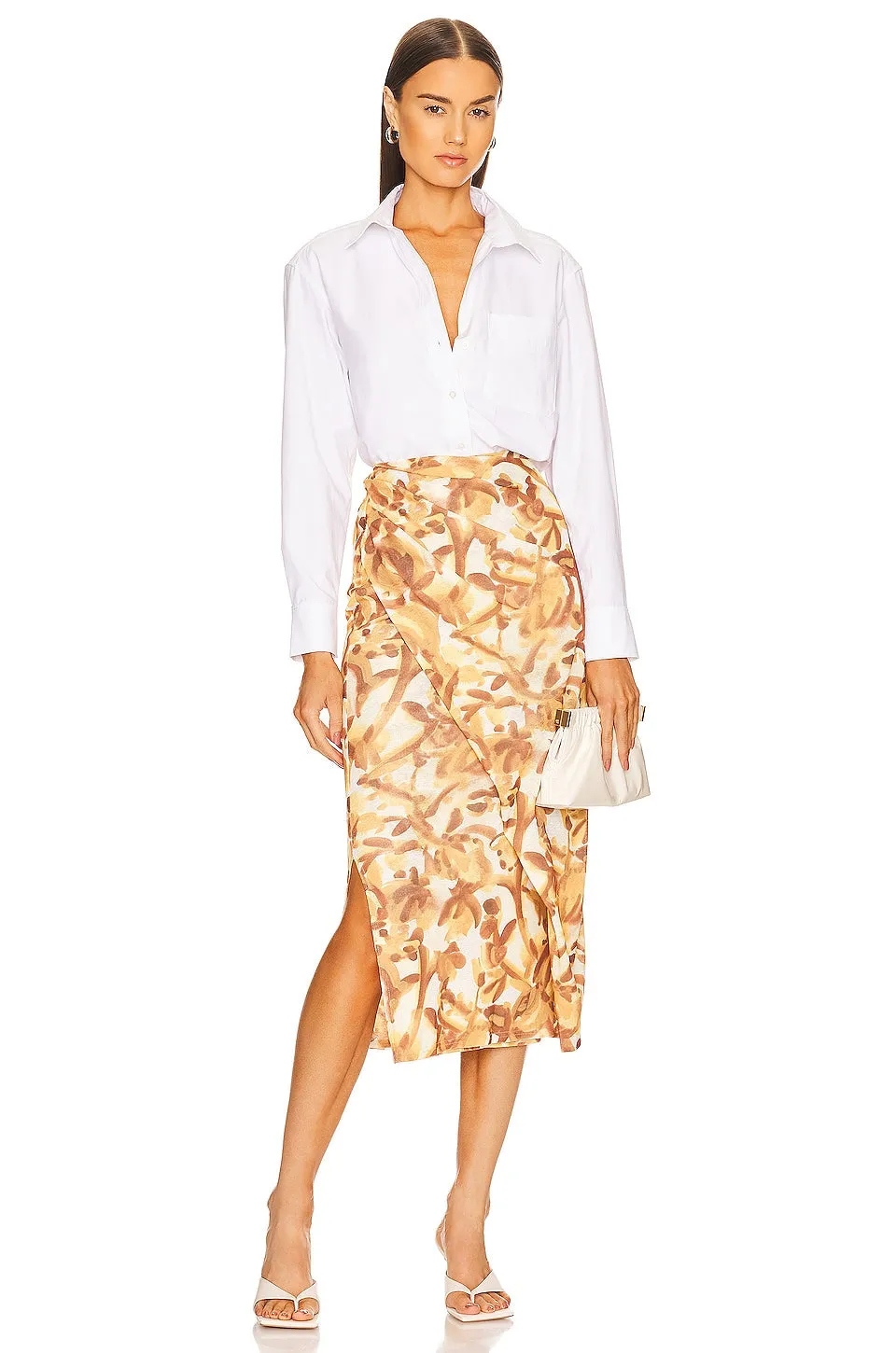Brochu Walker Everyday Shirt in Salt White