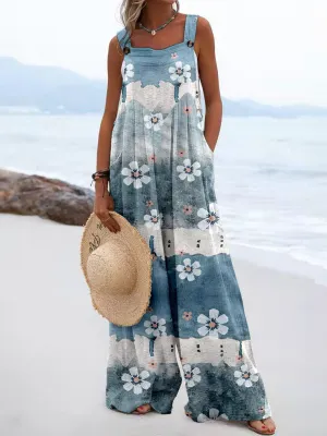 Button Stylish Jumpsuit
