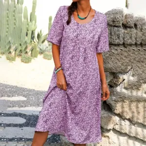 Casual Floral Dress