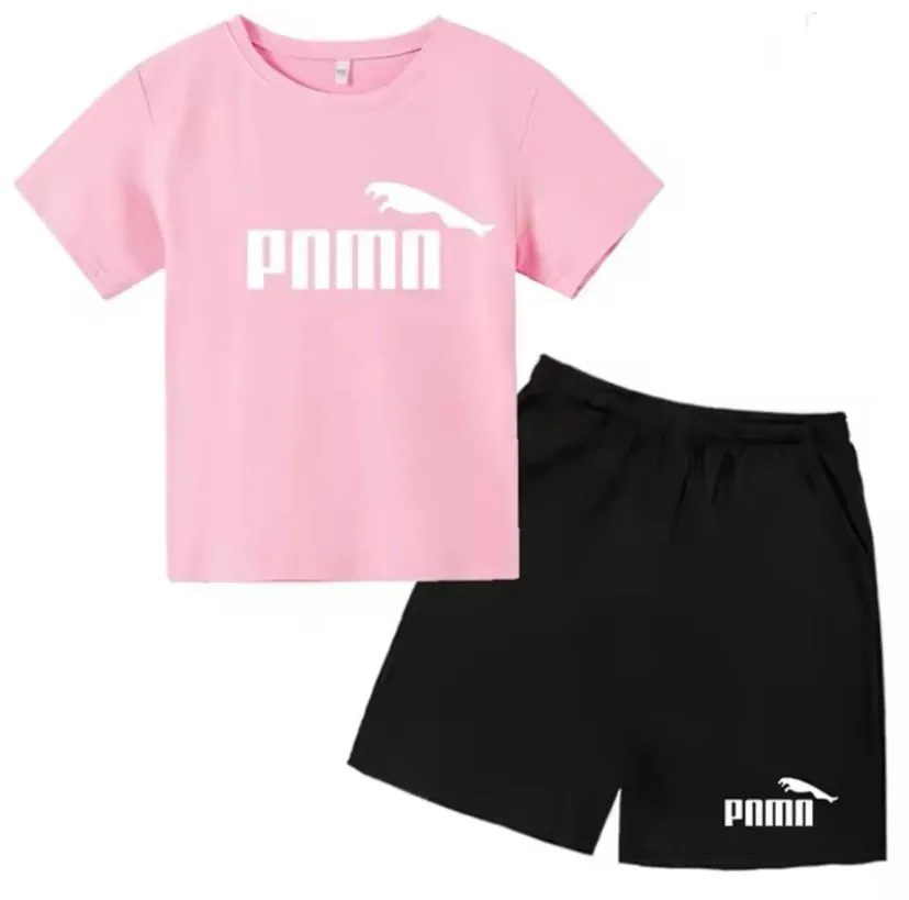 Children's T-shirt  Shorts Fashion Clothing Sets 510378 (140cm)