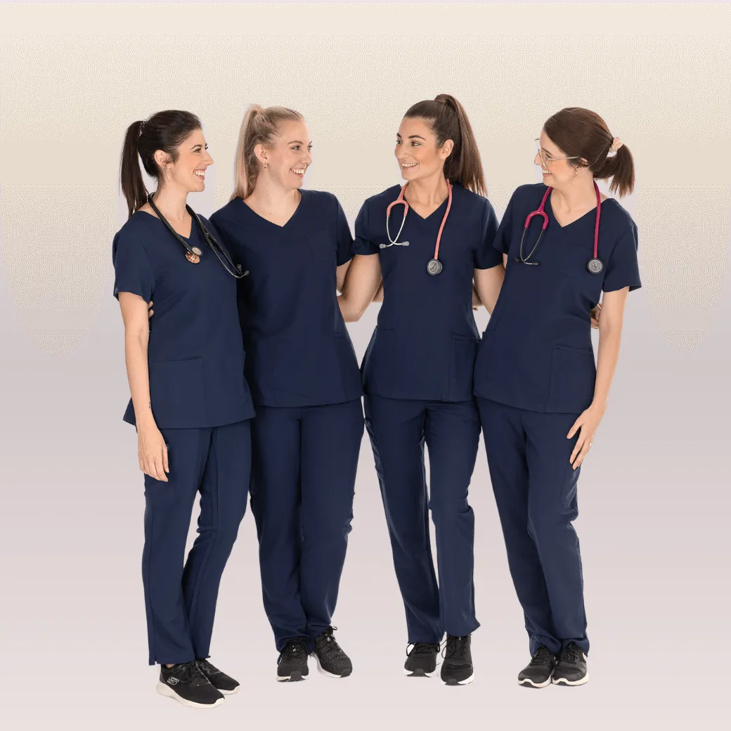 Comfort Fit Navy Medical Scrub Pant