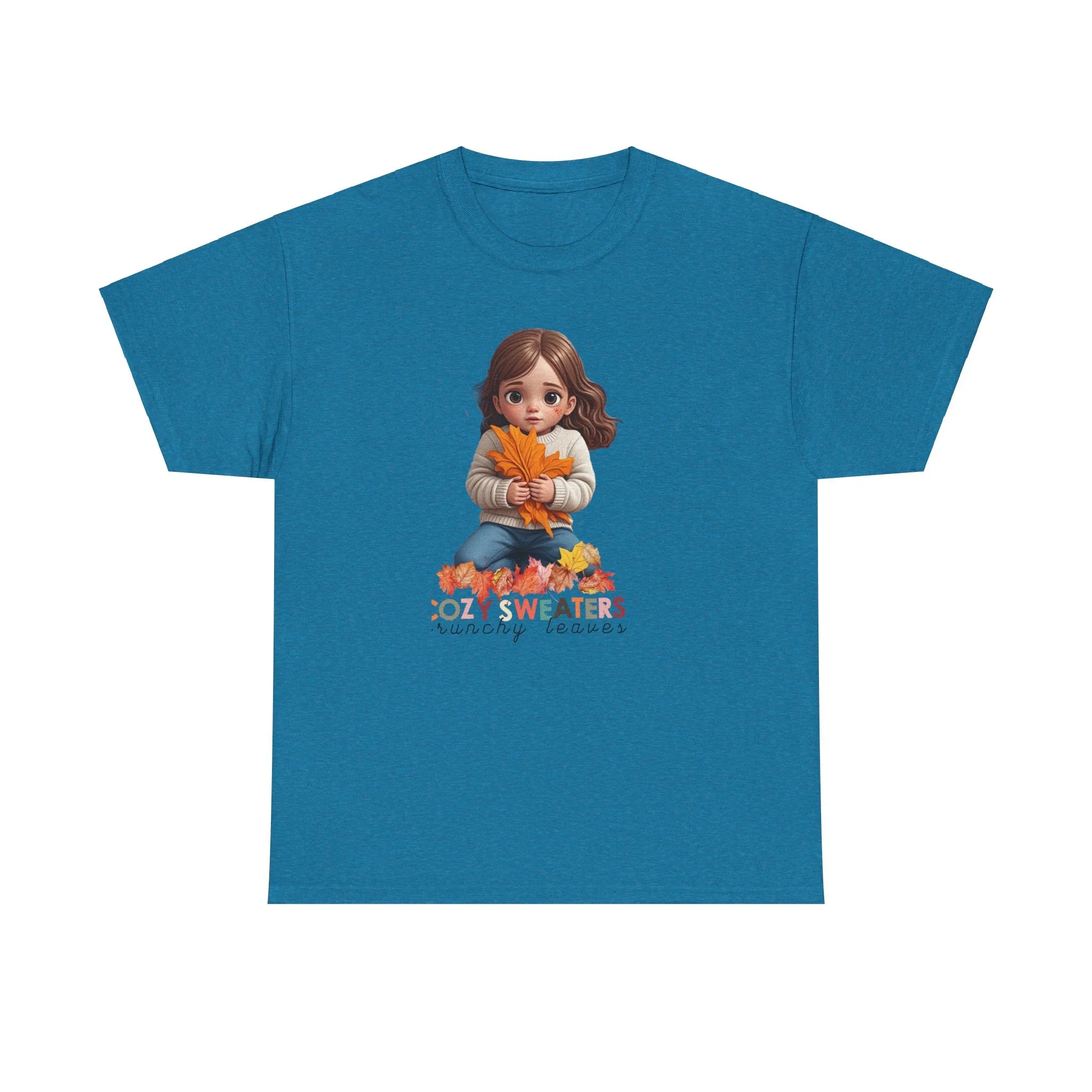 Cozy Sweaters and Crunchy Leaves - Unisex Heavy Cotton Tee