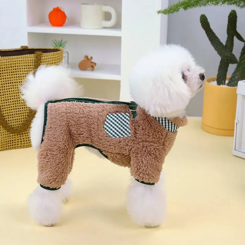 CozyPaws Warm Winter Dog Jumpsuit