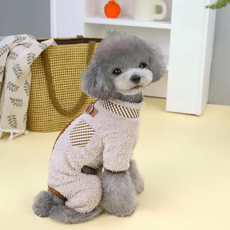 CozyPaws Warm Winter Dog Jumpsuit