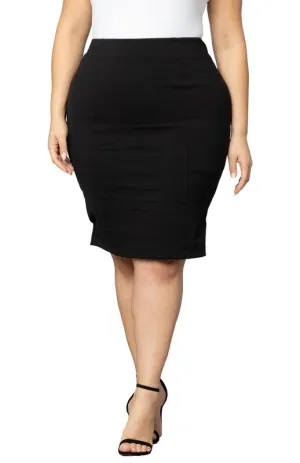 Curvy Pencil Skirt - Plus