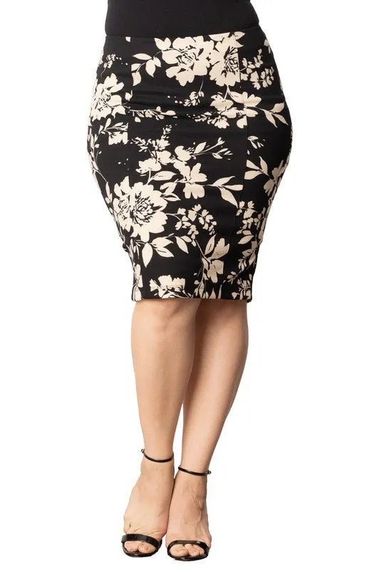 Curvy Pencil Skirt - Plus