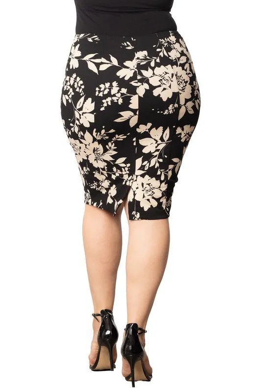 Curvy Pencil Skirt - Plus