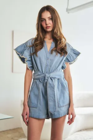 Denim Delight Romper