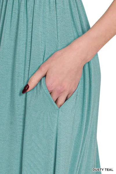DOUBLE LAYERED SHORT SLEEVE JUMPSUITS