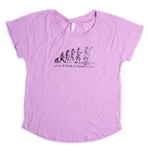 Evolution Loose Fitting T-Shirt - Pink
