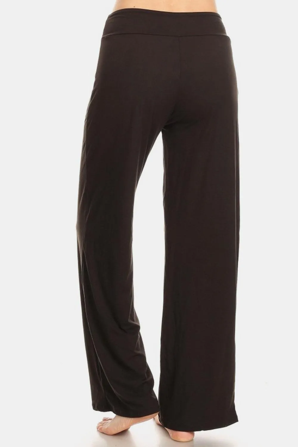 Exceptional Comfort Black High Waisted Wide Leg Pants