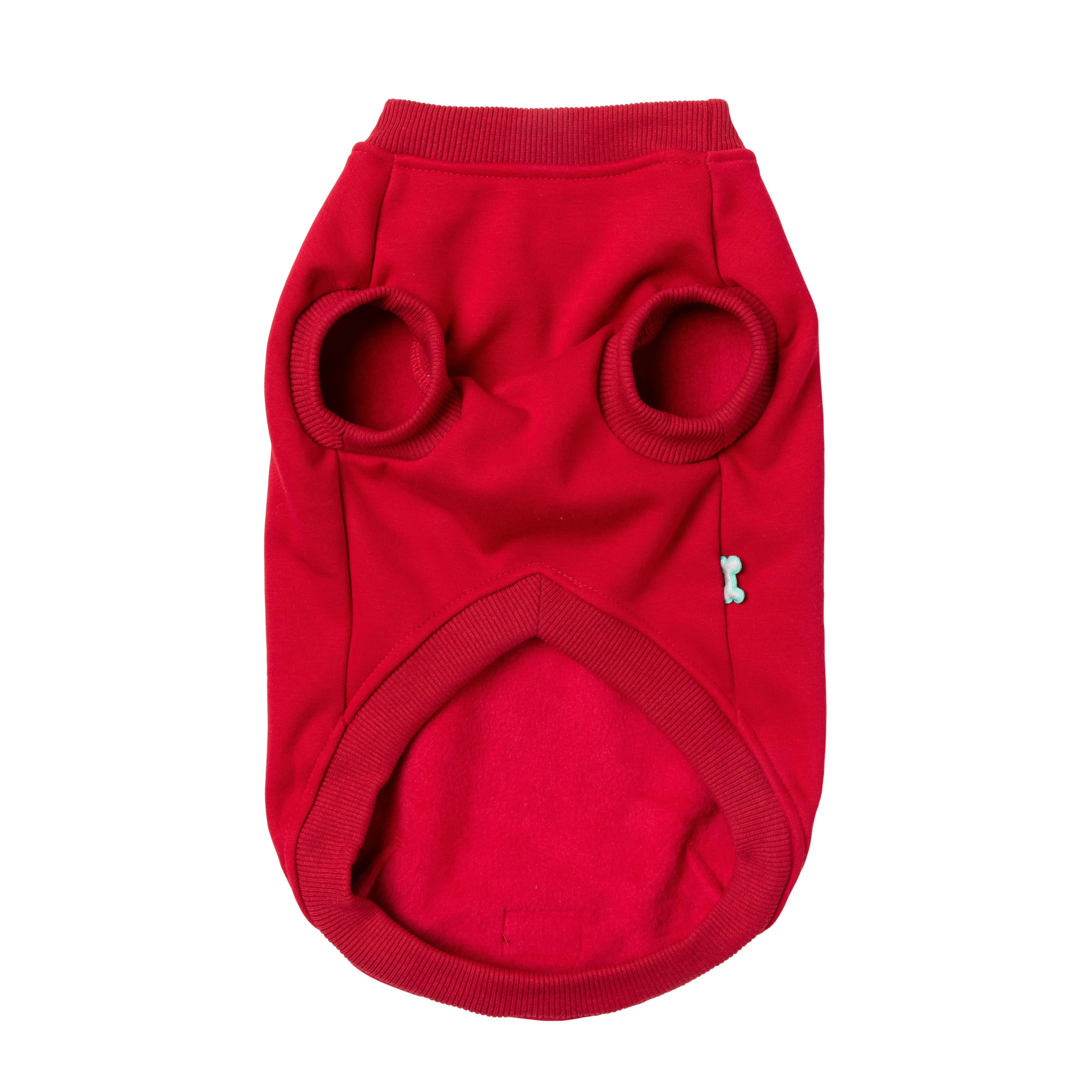 FuzzYard Dog Apparel Allday 25 Sweater Red Size 7