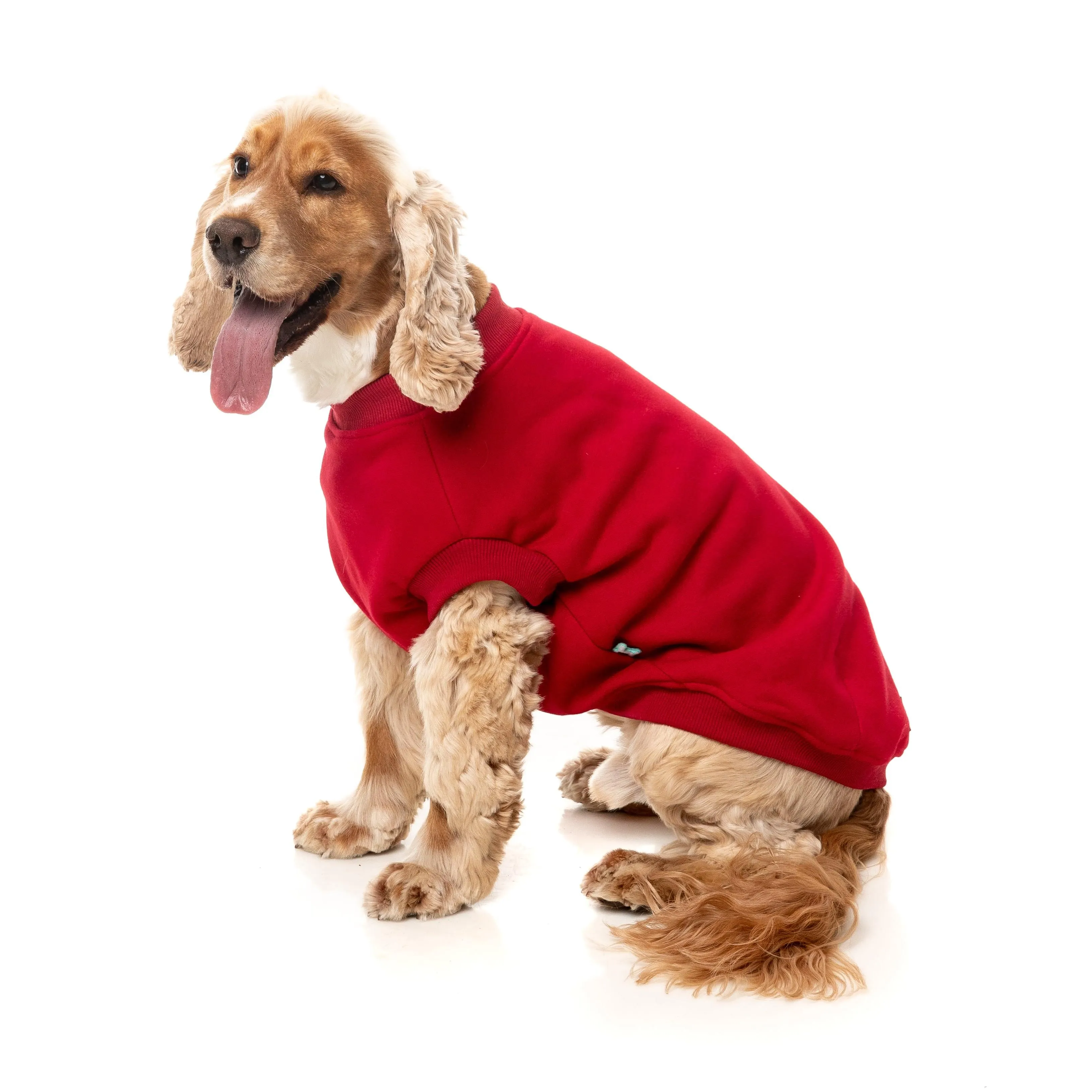FuzzYard Dog Apparel Allday 25 Sweater Red Size 7