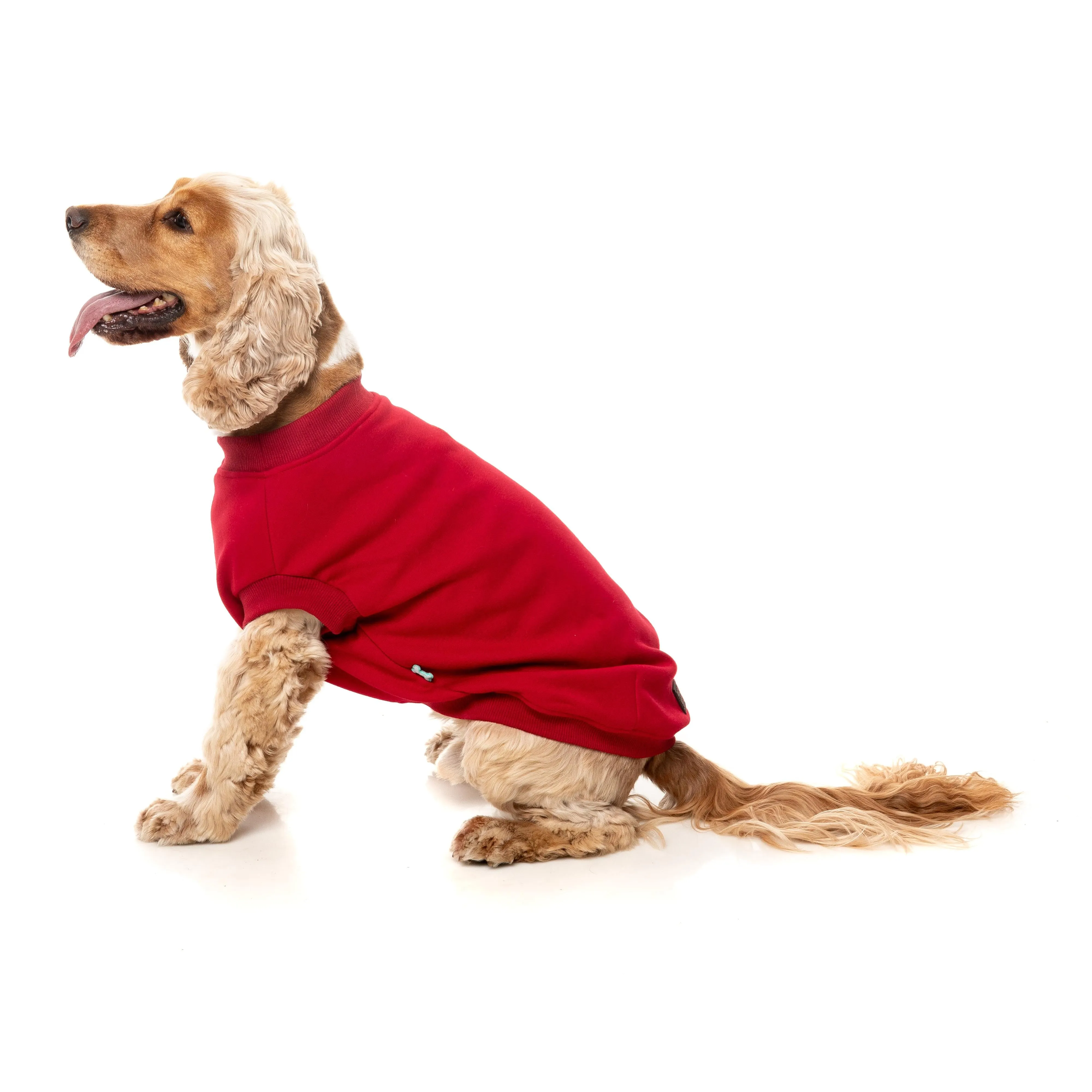FuzzYard Dog Apparel Allday 25 Sweater Red Size 7