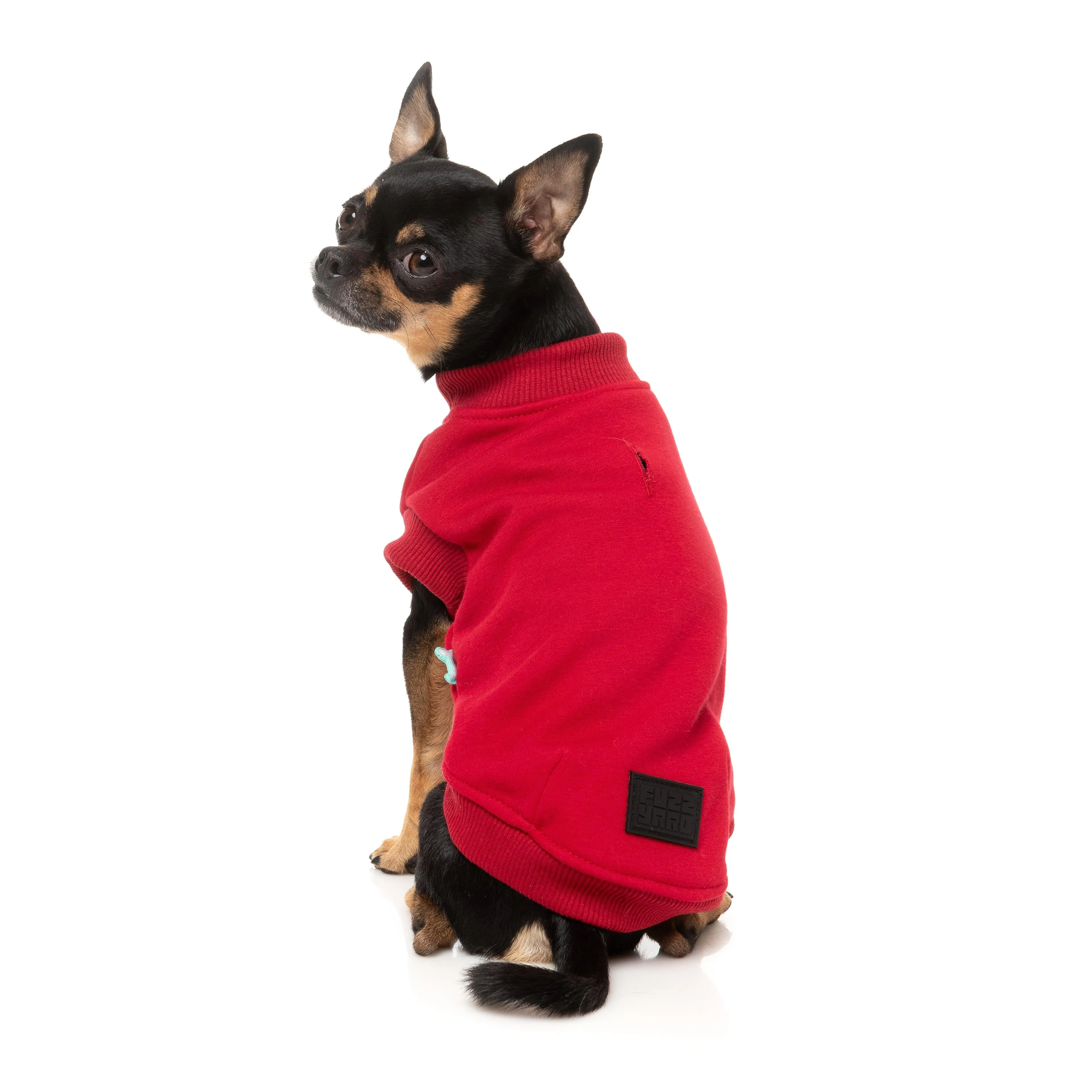 FuzzYard Dog Apparel Allday 25 Sweater Red Size 7