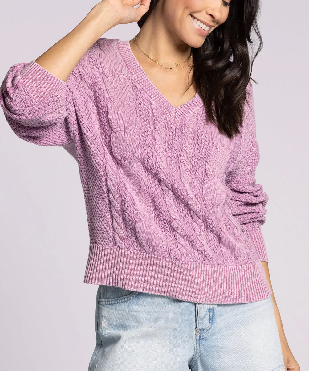 Harriet Sweater - Lavender - FINAL SALE