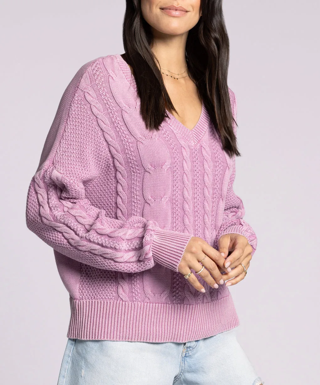 Harriet Sweater - Lavender - FINAL SALE