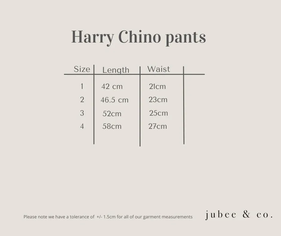 Harry Chinos Tan - new
