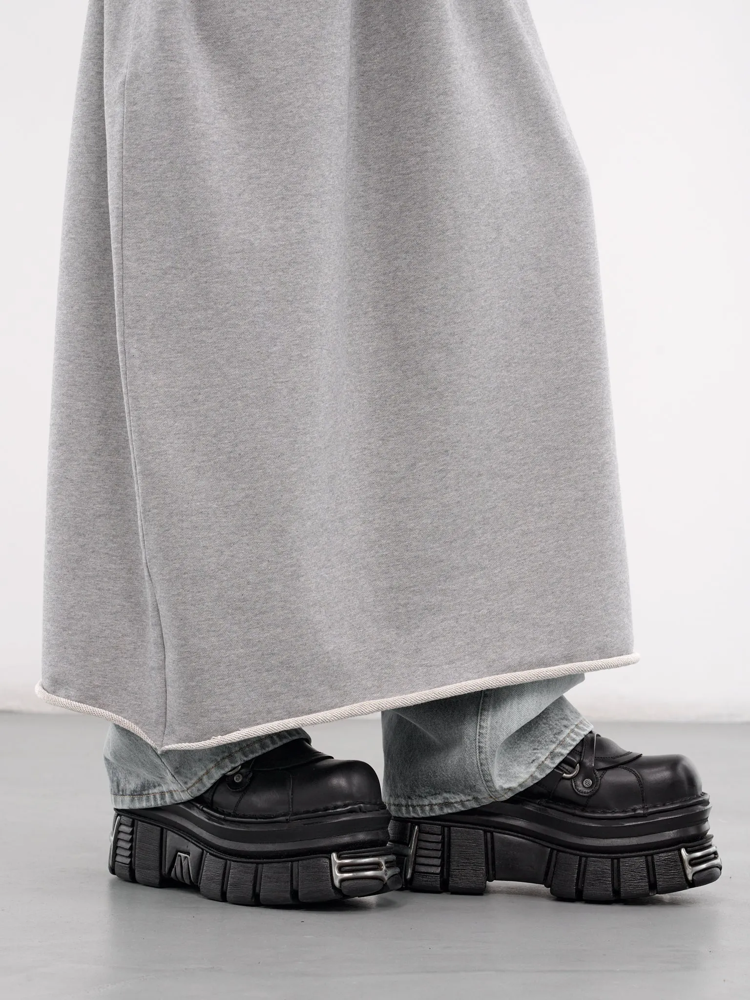 Hoodie Maxi Dress (UA66HD800G-GREY)
