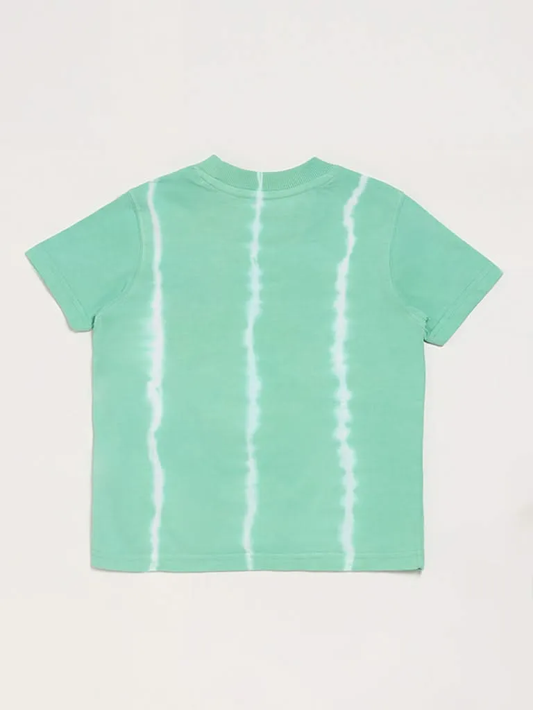 HOP Kids Tie-Dye Green T-Shirt