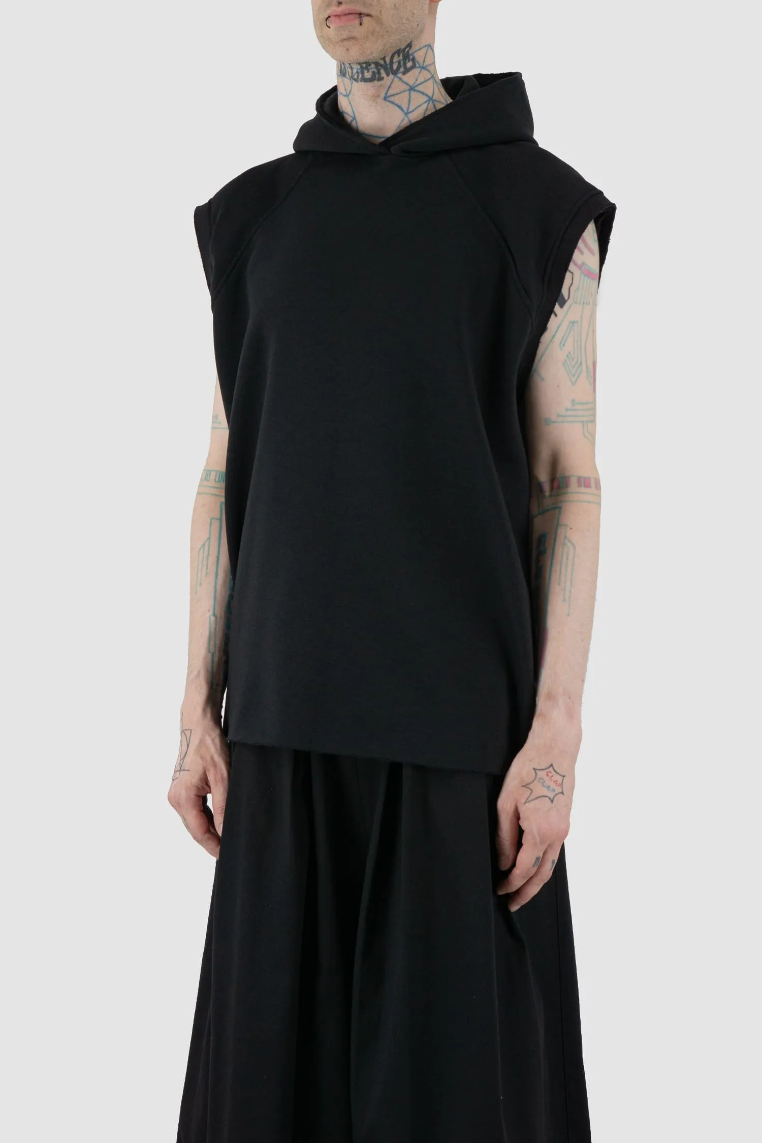 Jumbo Hooded Tank Top