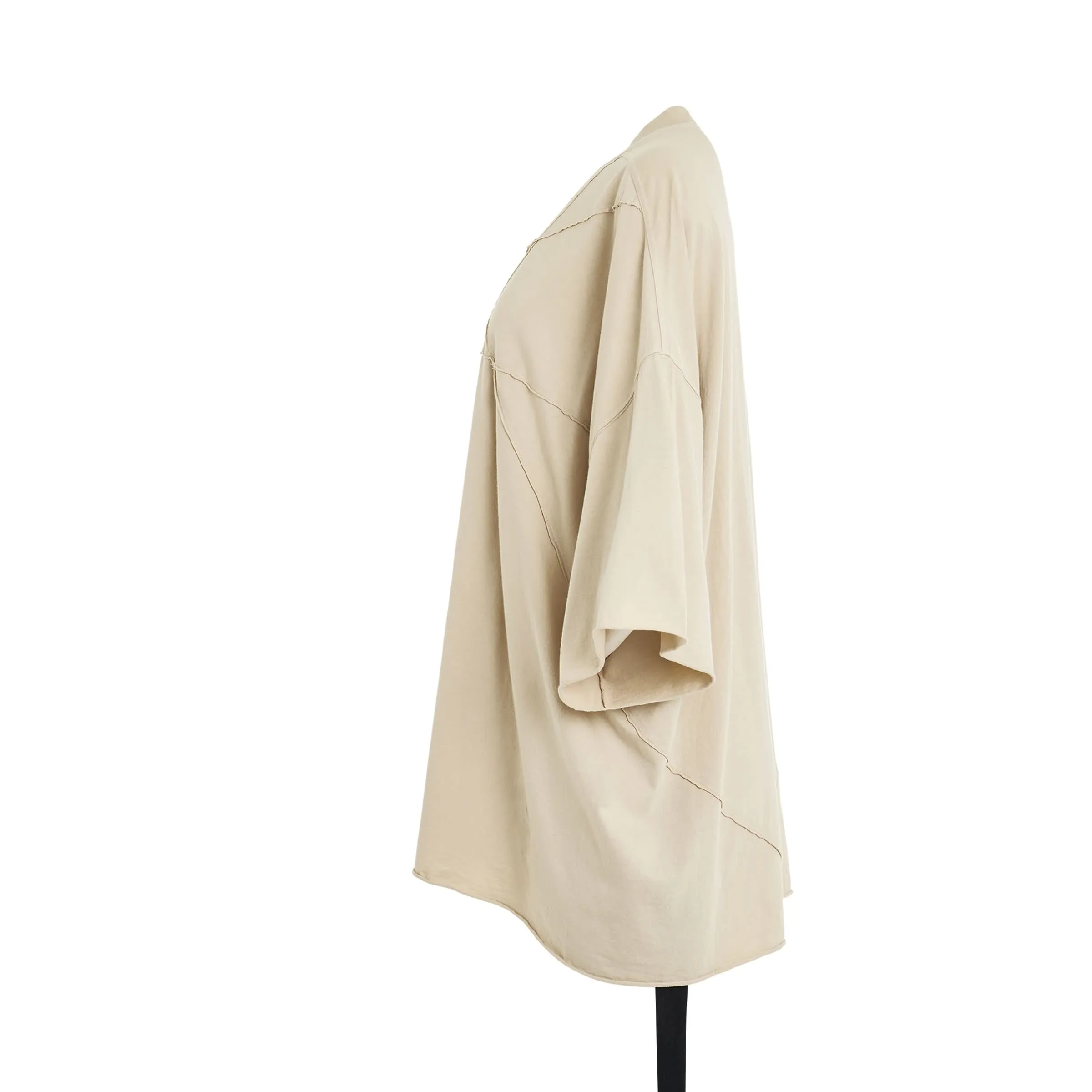 Jumbo Penta Seam Tommy T-Shirt in Pearl