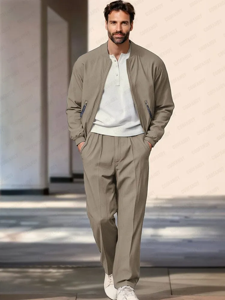 Leisure Comfort Jacket Pants Set