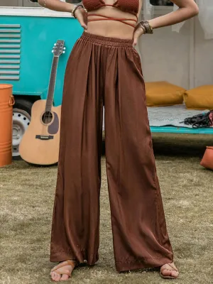Maximum Comfort High Waist Wide Leg Pants