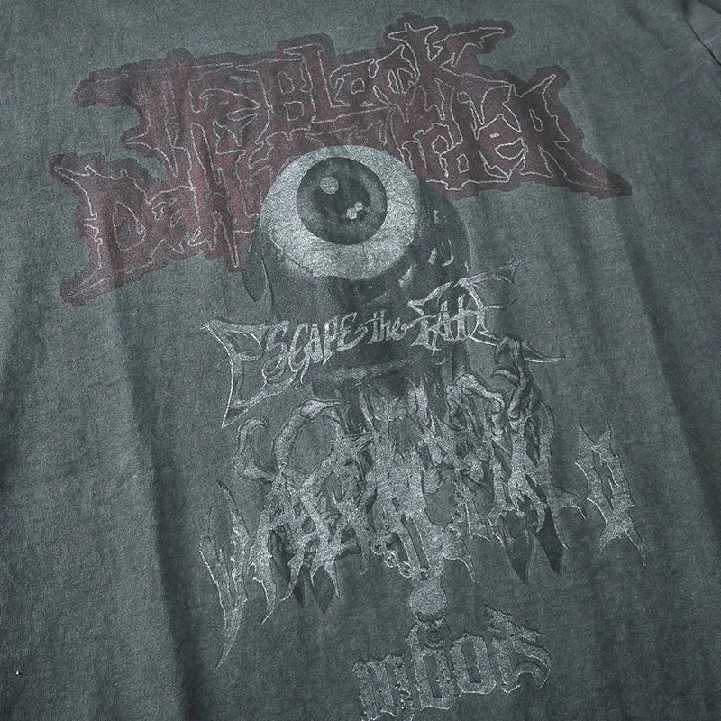 Men's Evil Eye Print Harajuku T-Shirt