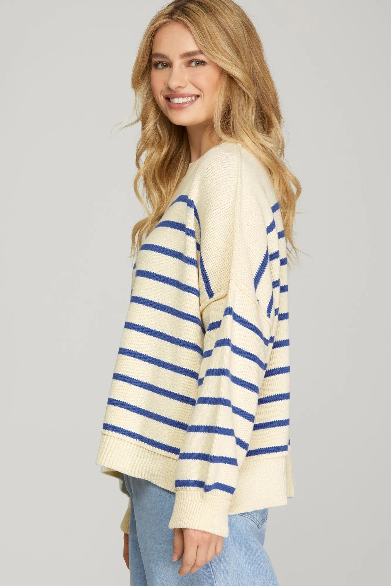 New Love Stripped Sweater