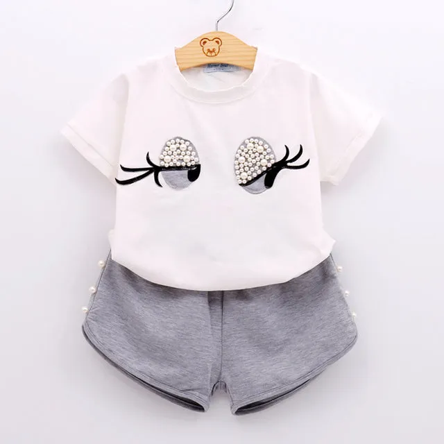 New Summer Hollow Sleeve Tops & Shorts