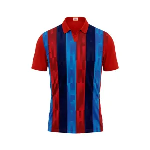 Next Print Customized Polo Neck Red Jersey NPTS38