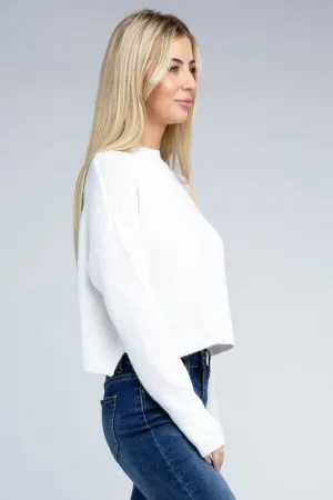 Oli Mock Neck Pullover
