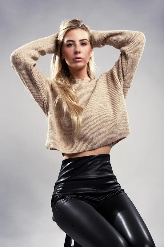 Oli Mock Neck Pullover