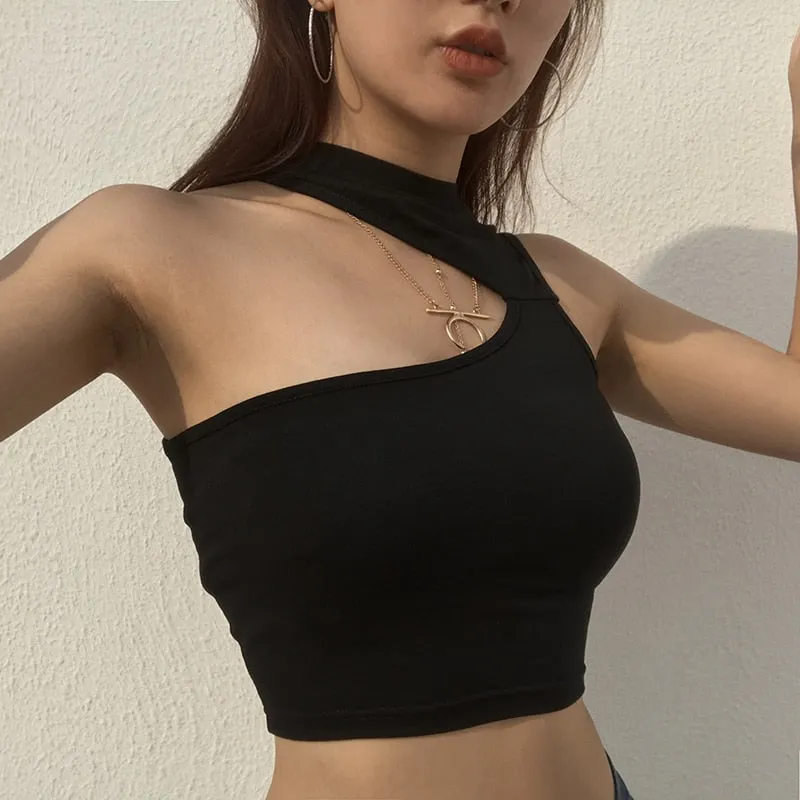 One Shoulder Crop Top - Summer 2020