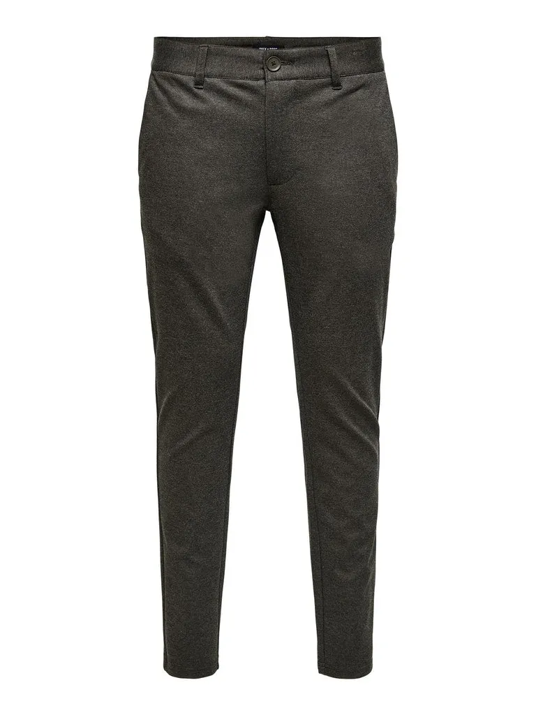 Only & Sons Mark - sildebensmønstrede Comfort pants